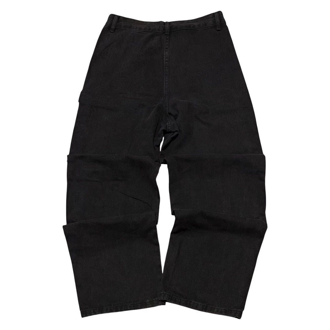 Jeans Cargo "Asphalt" - Washed Black