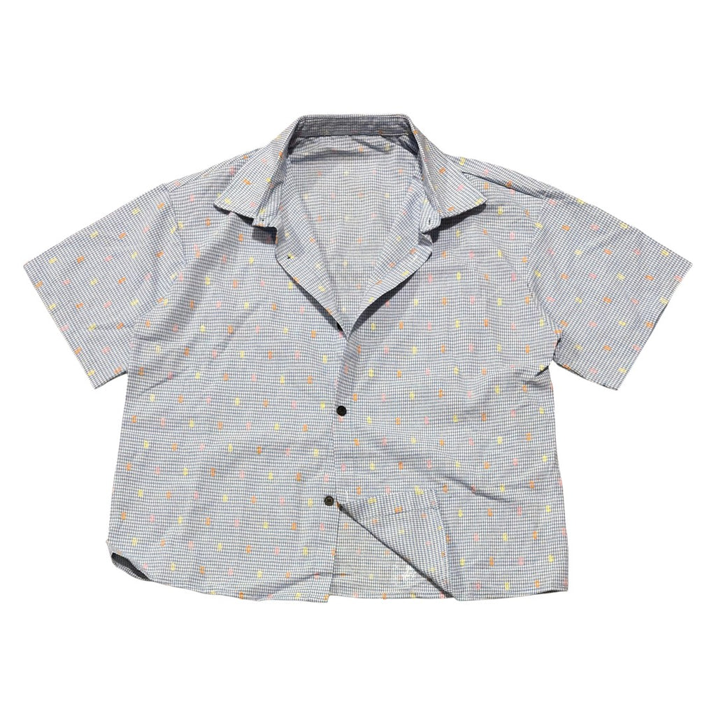 Camisa Holgada "Confetti Club" - Checkered Edition