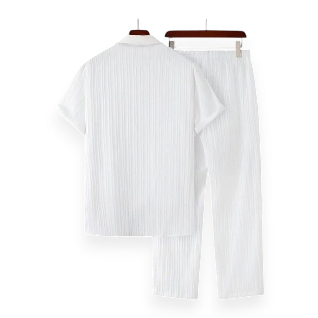 Conjunto Playero "Eclipse" de Verano con Textura Vertical