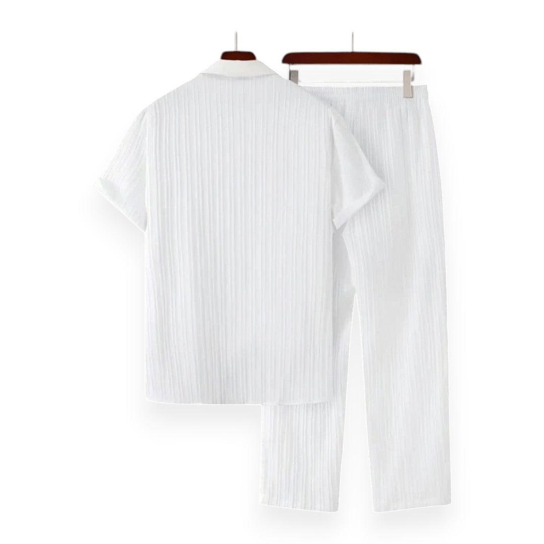 Conjunto Playero "Eclipse" de Verano con Textura Vertical