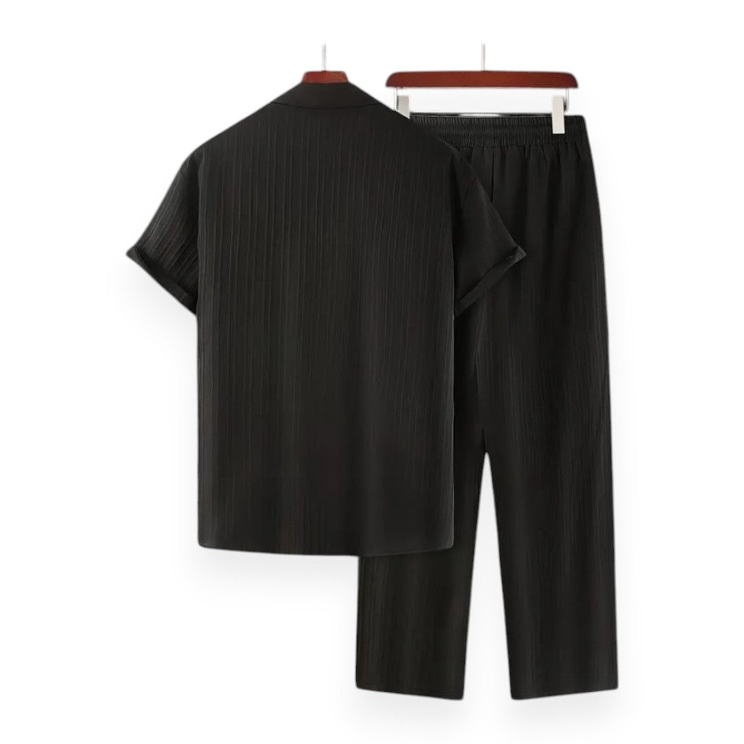 Conjunto Playero "Eclipse" de Verano con Textura Vertical