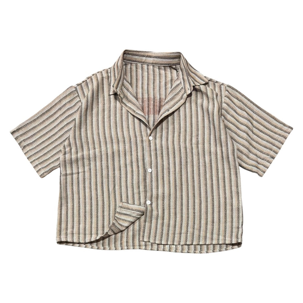 Camisa Holgada "Retro Ace" - Striped Edition