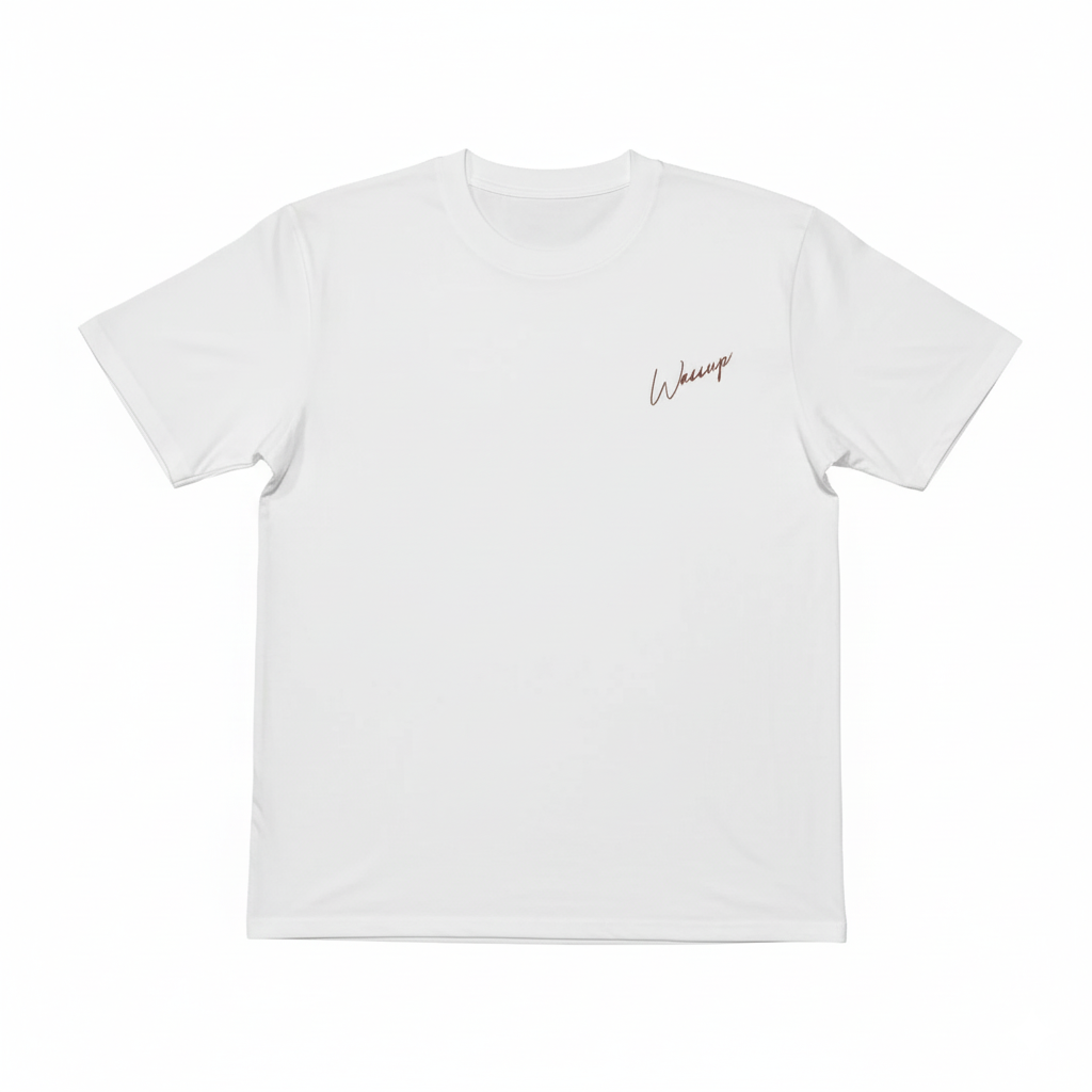 Camiseta Oversize "Wassup" - White Edition