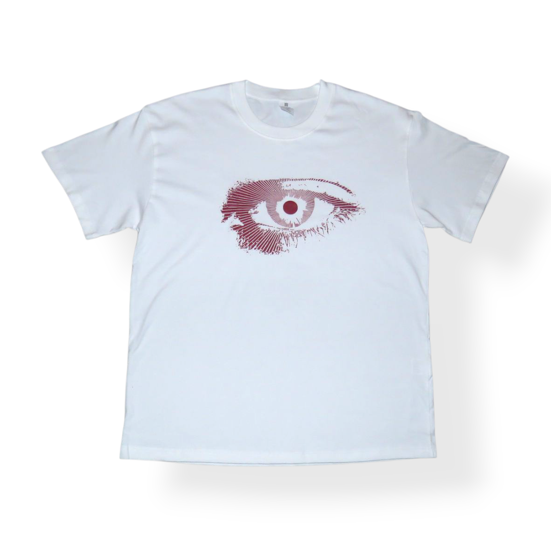 Camiseta Oversize "Oculus" - White Edition
