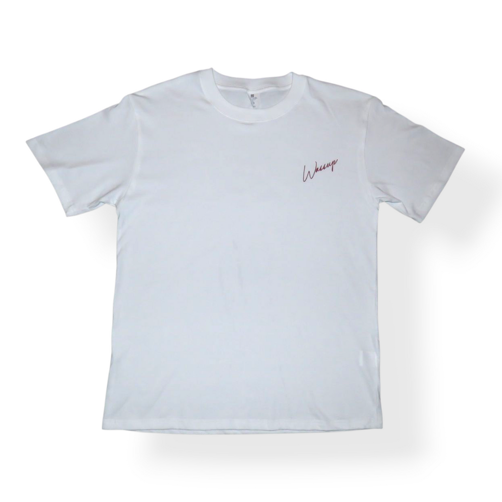 Camiseta Oversize "Wassup" - White Edition